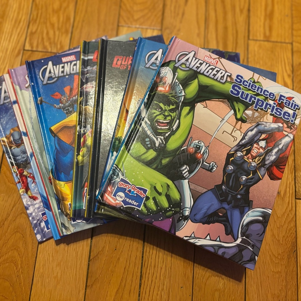 Marvel Avengers Kids 8-Book Set (Discounted shipping!)